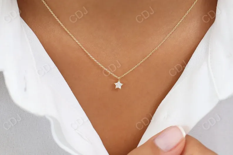 0.06CTW Moissanite Tiny Star Diamond Bracelet