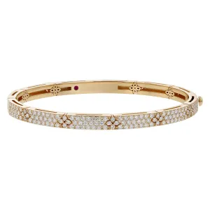 18K Love in Verona Pave Diamond Bangle