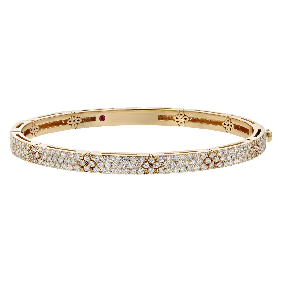 18K Love in Verona Pave Diamond Bangle