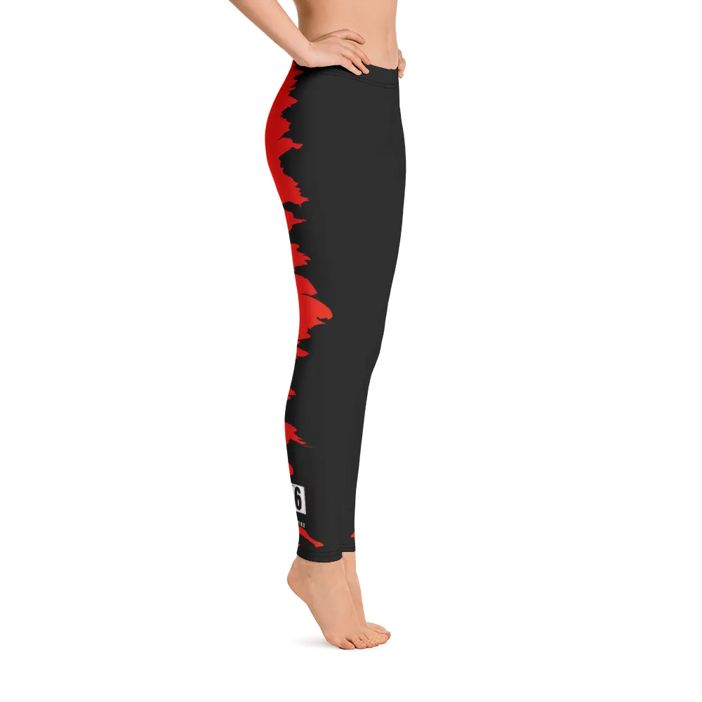 #2338e4c0 - ALTINO Leggings - Team GIRL Player - Magic Red Collection
