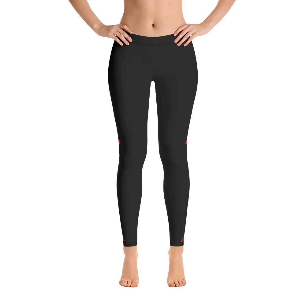 #2338e4c0 - ALTINO Leggings - Team GIRL Player - Magic Red Collection