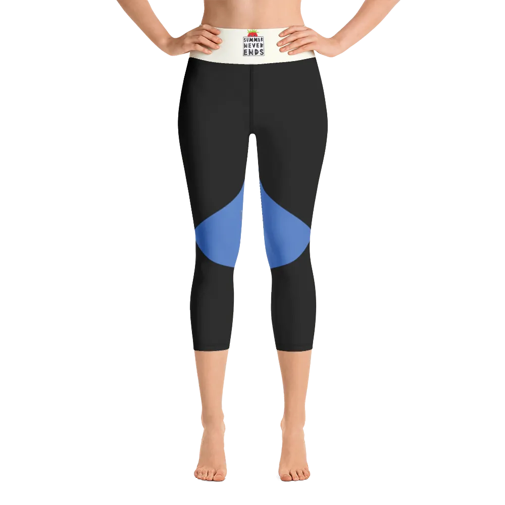 #261db9a0 - Blueberry - ALTINO Yoga Capri - Summer Never Ends Collection