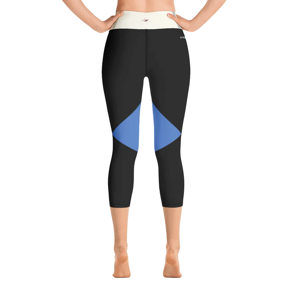 #261db9a0 - Blueberry - ALTINO Yoga Capri - Summer Never Ends Collection