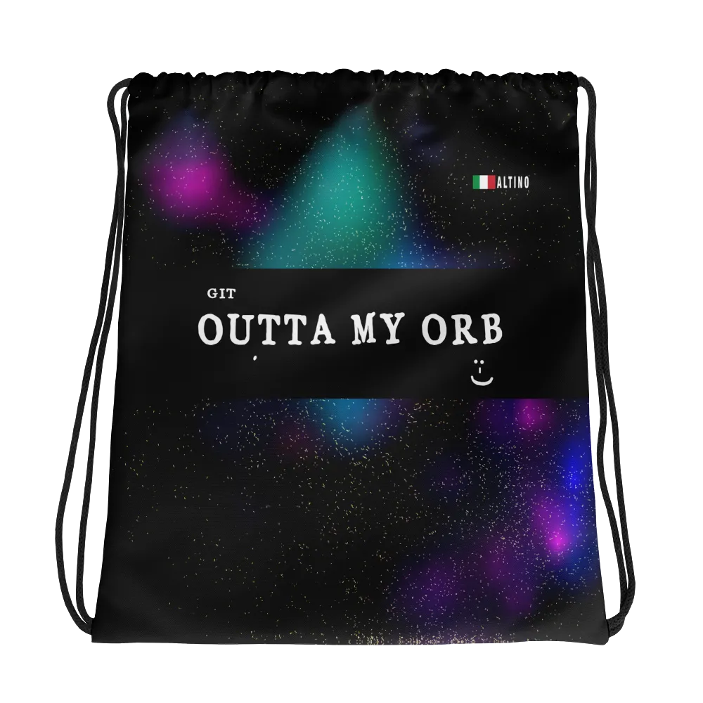 #366a34a0 - Gritty Girl Orb 299741 - ALTINO Draw String Bag - Gritty Girl Collection