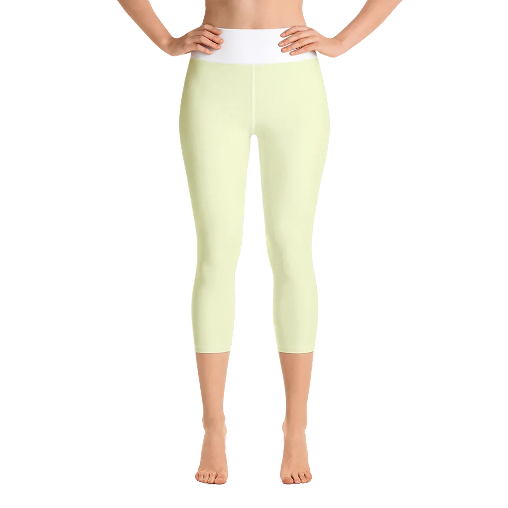 #3f0d2a90 - Pistachio Maple Swirl - ALTINO Yummy Yoga Capri - Gelato Collection