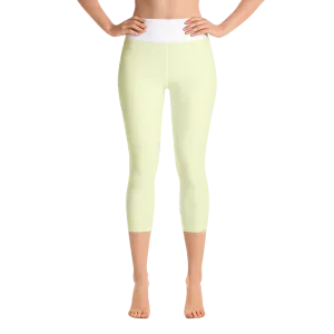 #3f0d2a90 - Pistachio Maple Swirl - ALTINO Yummy Yoga Capri - Gelato Collection