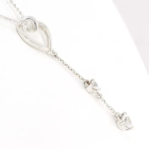4℃ Silver Zirconia Necklace