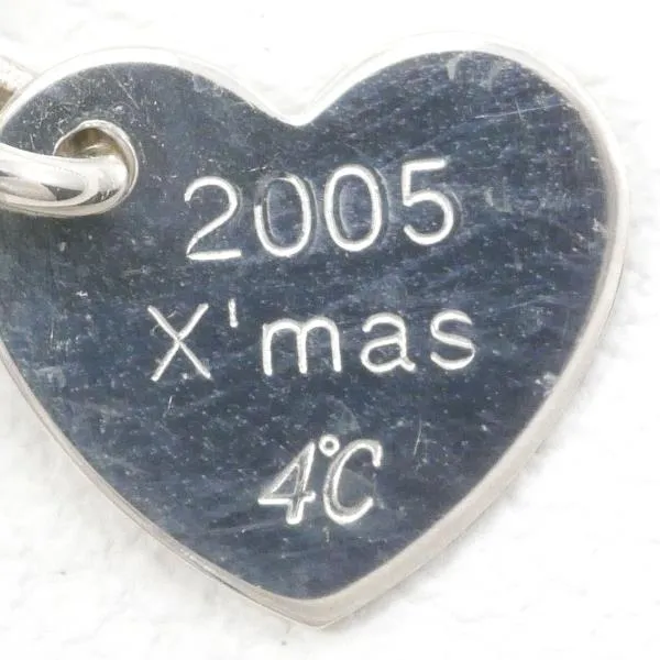 4℃ Silver Zirconia Necklace