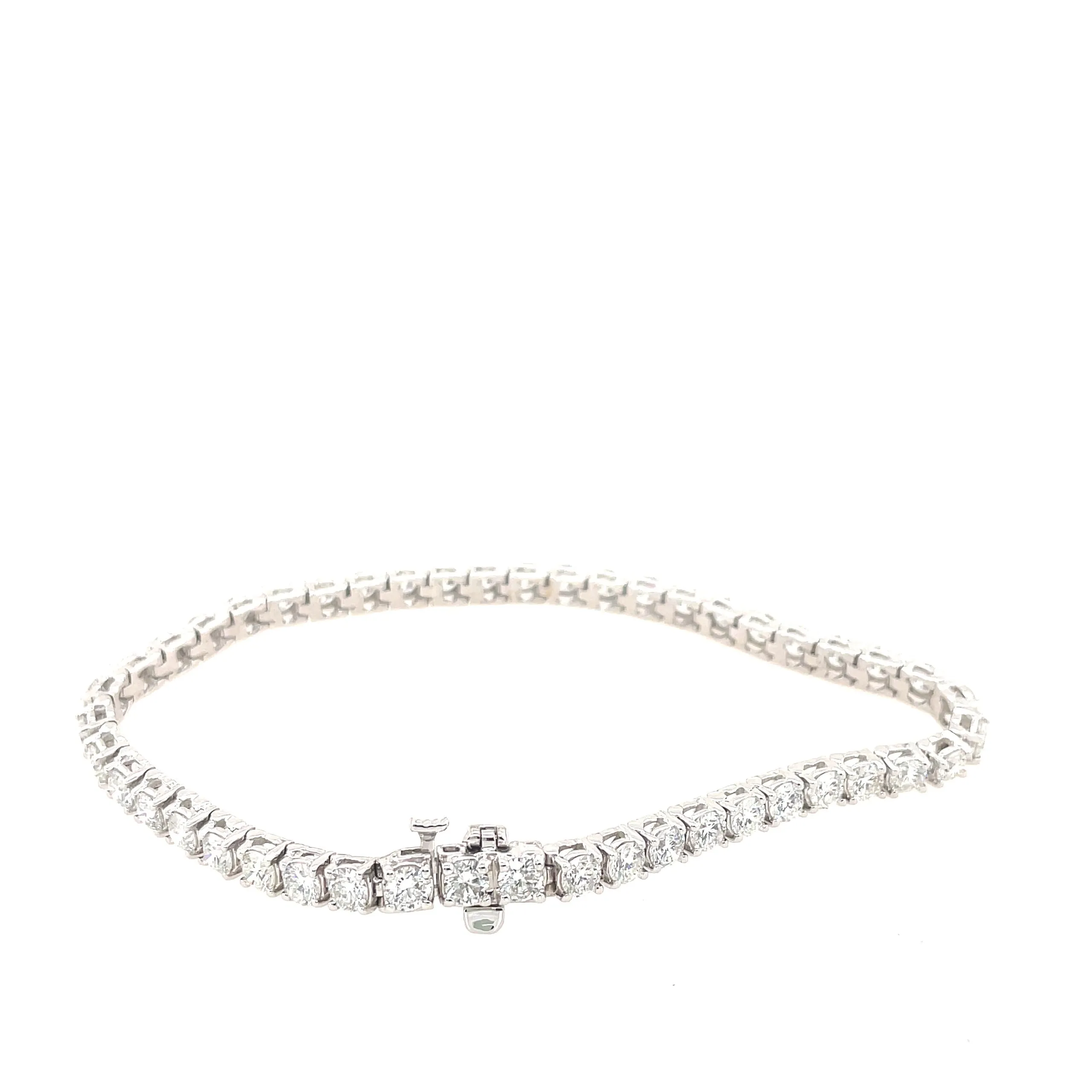 6.81CTW Diamond Tennis Bracelet