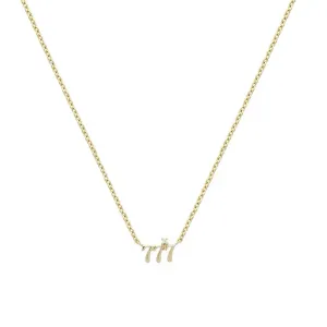 777 Angel Number Necklace