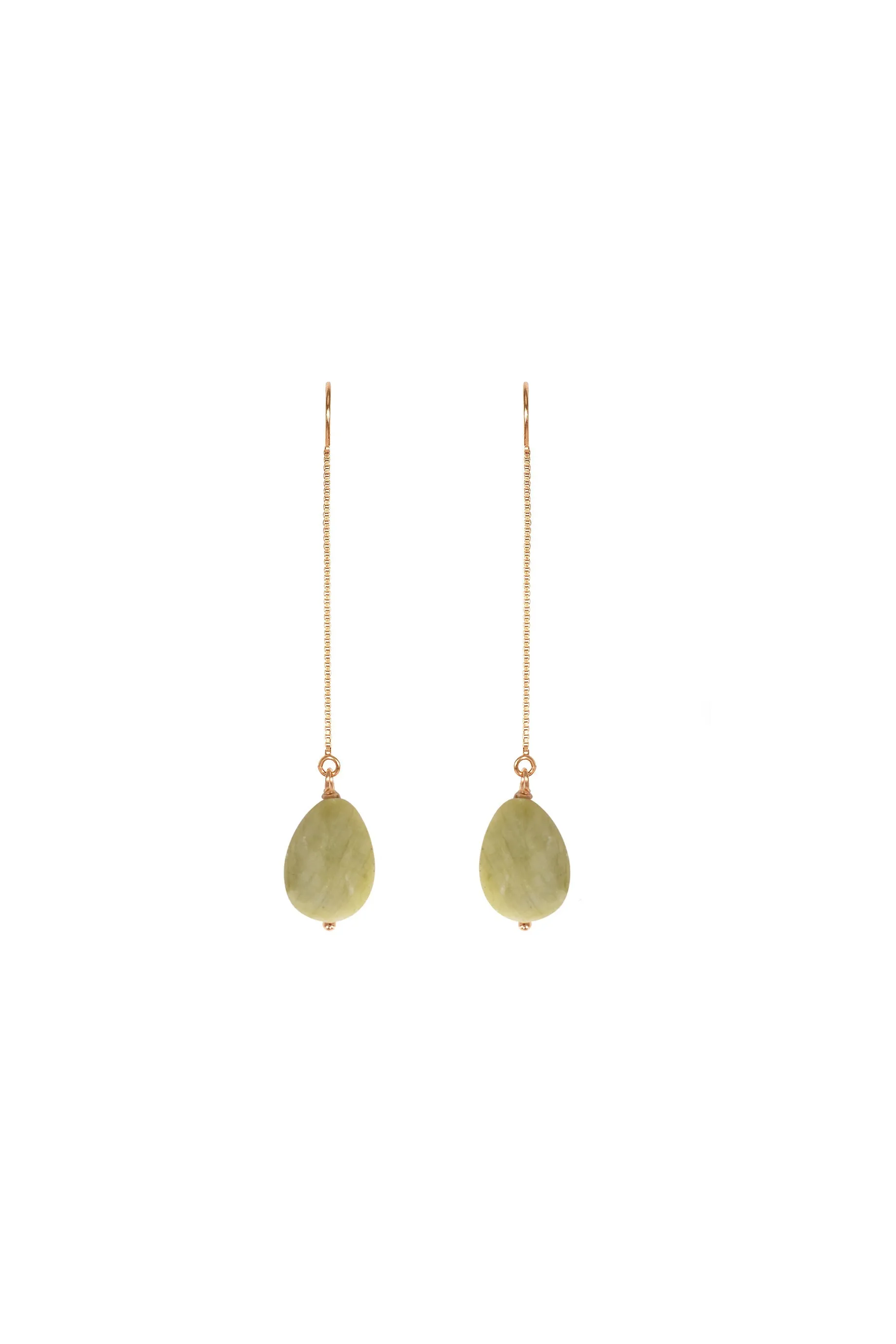 Alouette Design
 Thread Earring - Moss