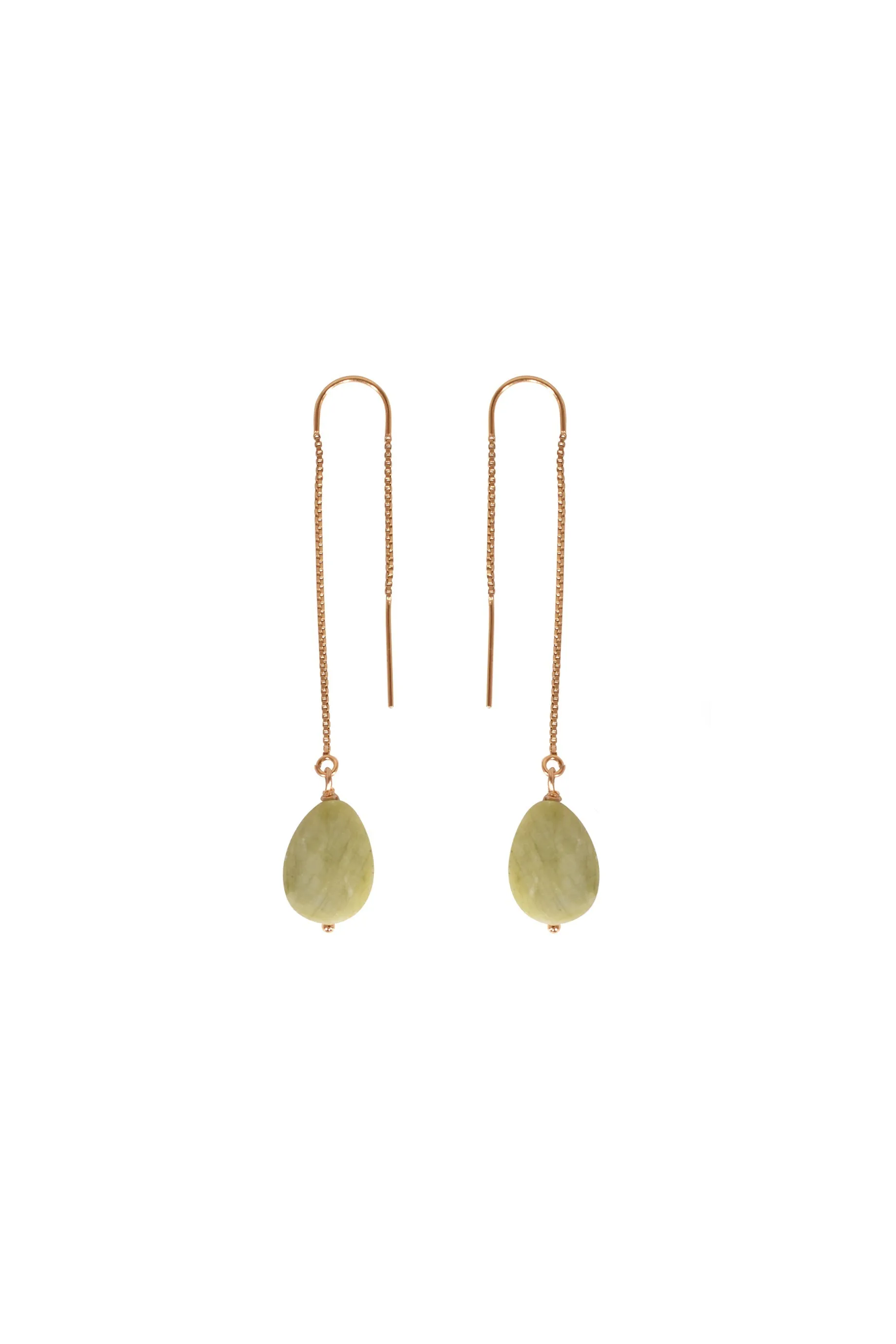 Alouette Design
 Thread Earring - Moss