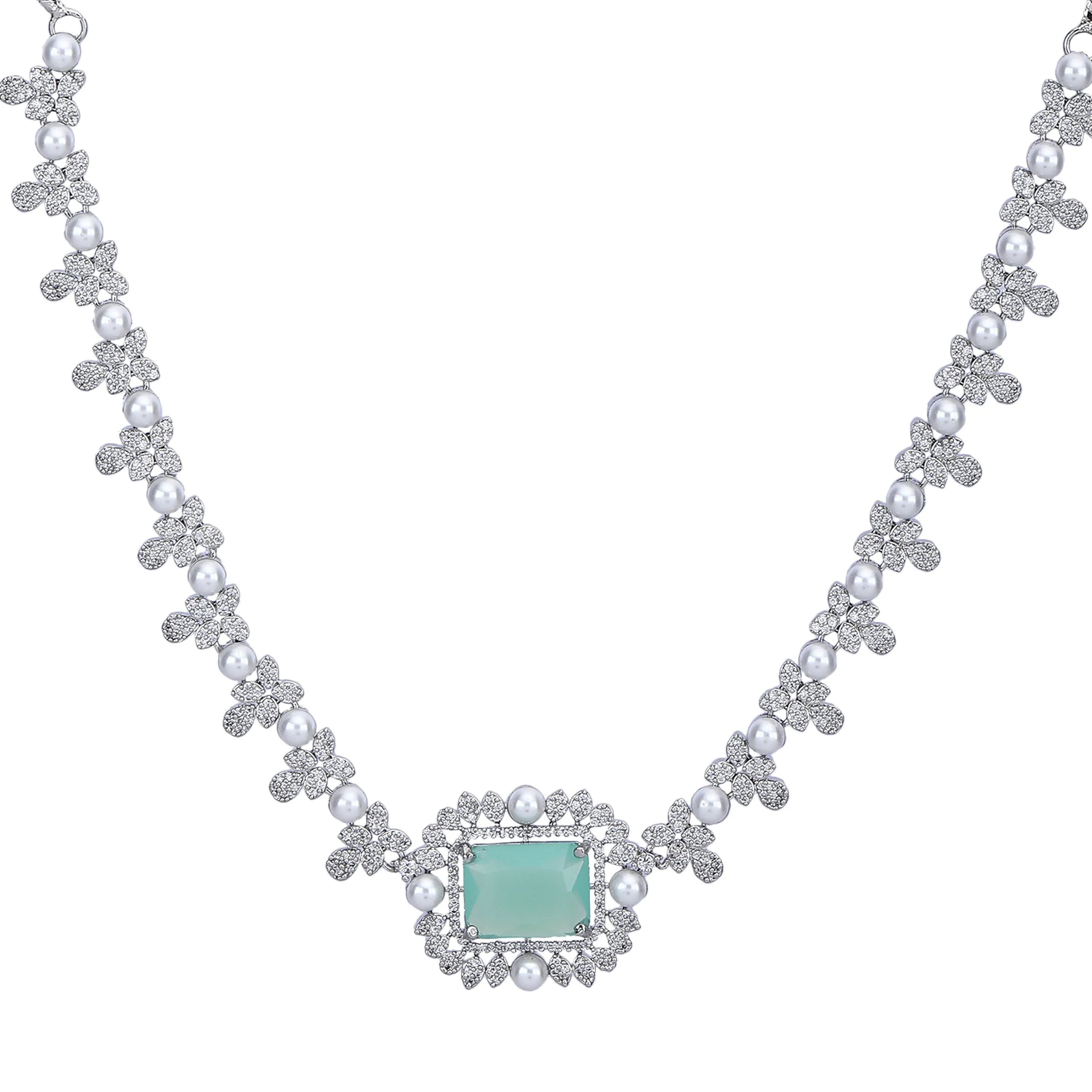 Amaira Zircon Necklace Set