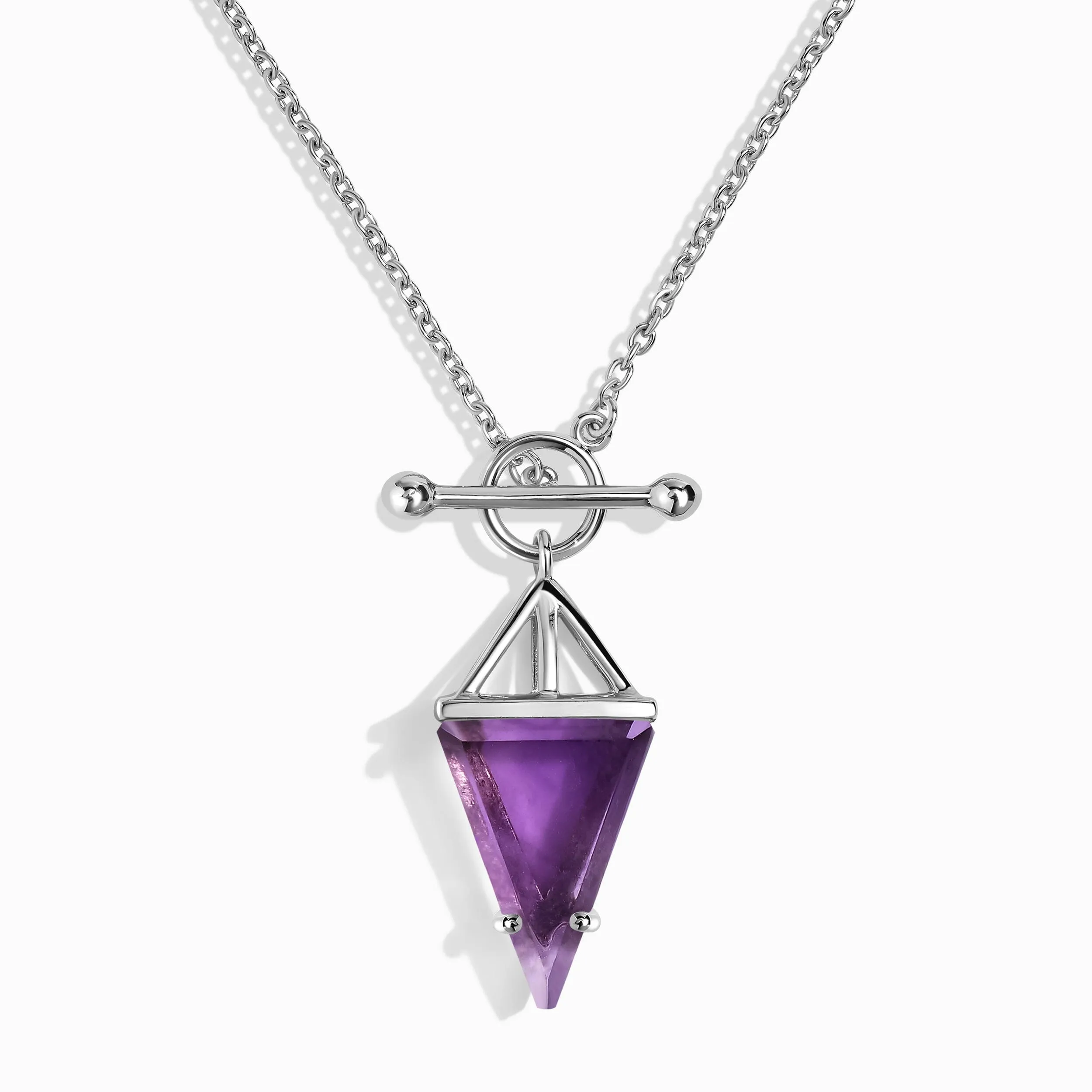 Amethyst Necklace - Heroine T Lock