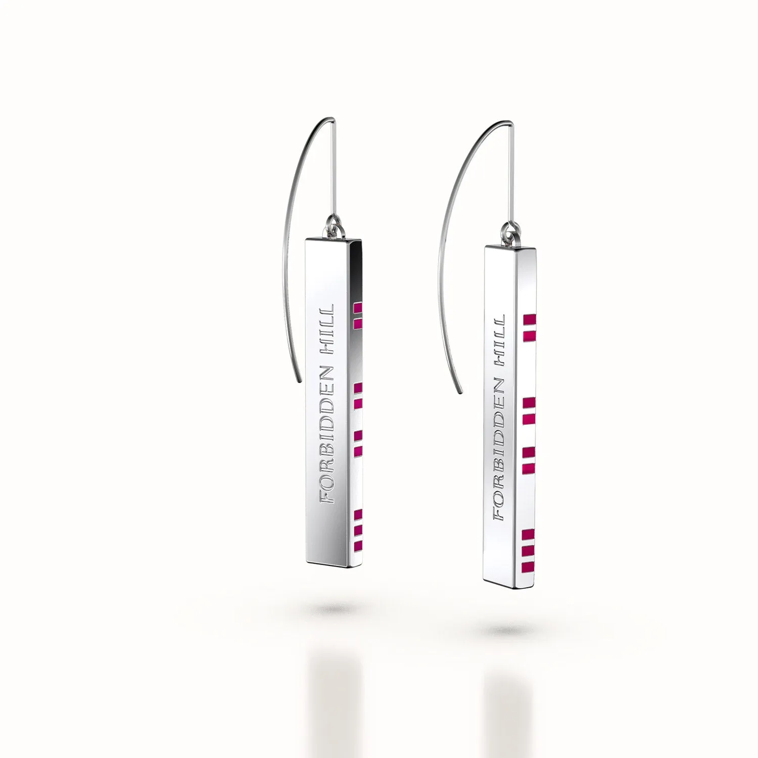 Ban Zu Earrings - Jade Red