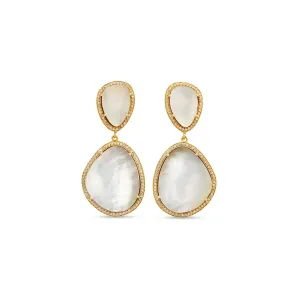 Bijou Earrings in Pearl