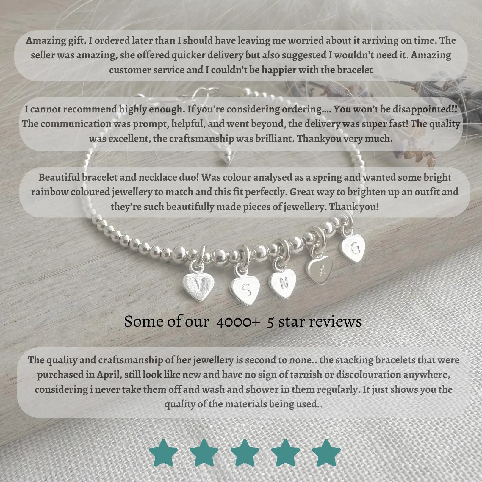 Birthstones Bracelet for Mum, meaningful gift for Mothering Sunday, , family birthstone jewellery in 2.5mm sterling silver