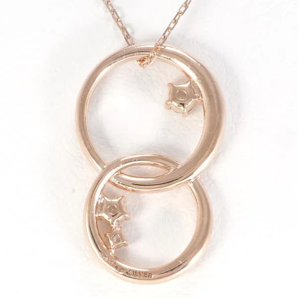 Canal 4℃ Silver PG Plated Zirconia Necklace