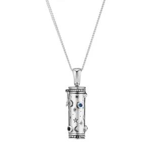 CELESTIAL POISON BOTTLE - Sterling Silver & Gemstone Locket
