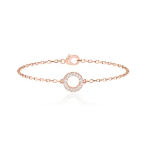 CORA - Circle Of Life Lab Diamond Bracelet 18k Rose Gold