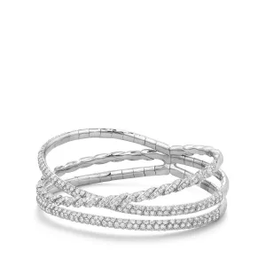 David Yurman Paveflex 3-Row Bracelet