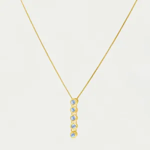 Dean Davidson Signature Gemstone Drop Necklace in Rainbow Moonstone