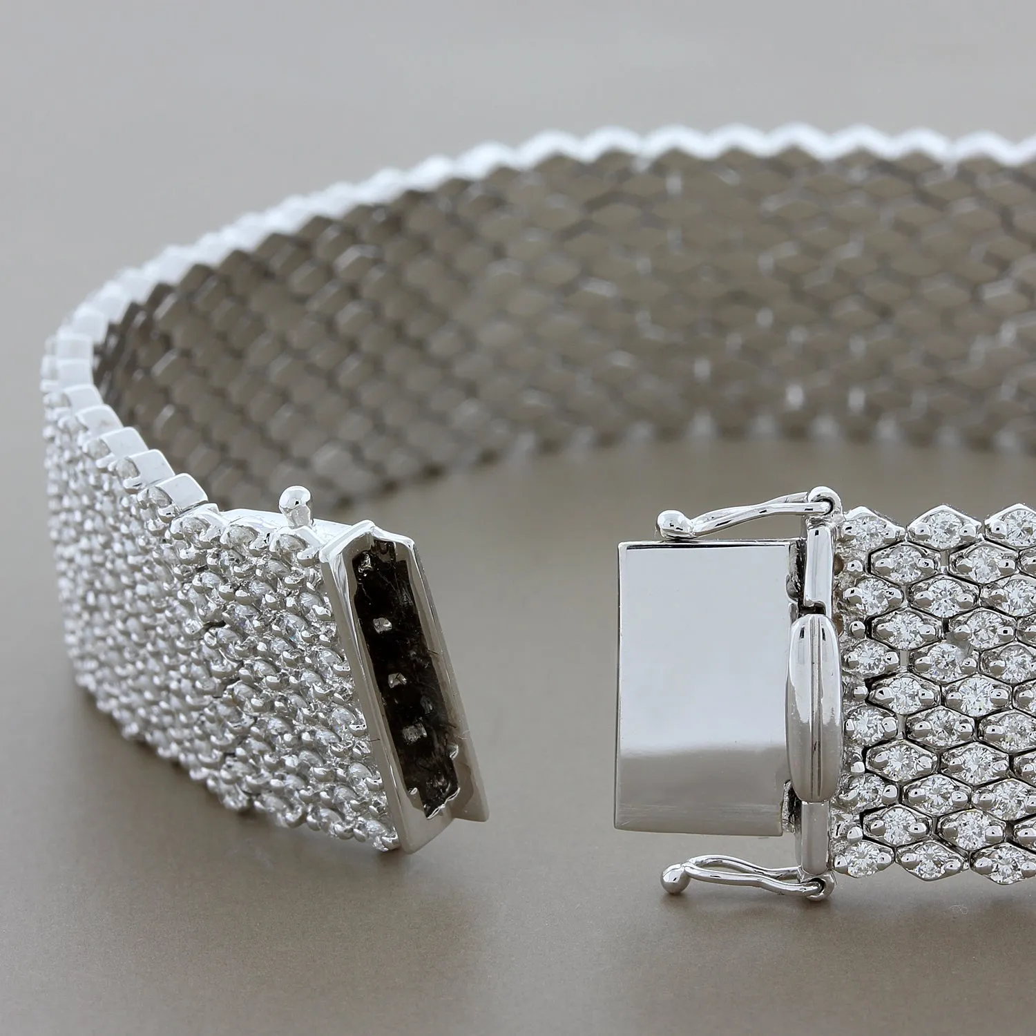 Diamond Gold Flex Bracelet