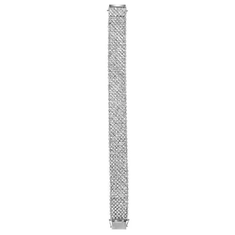 Diamond Gold Flex Bracelet