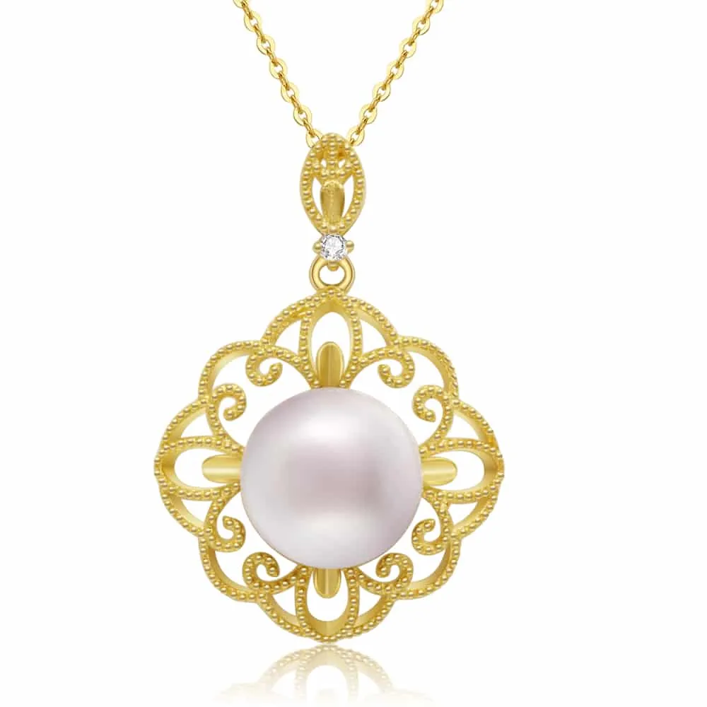 Divine Timing Classic Pearl Necklace
