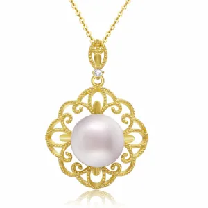 Divine Timing Classic Pearl Necklace