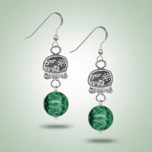 E Glyph Earrings
