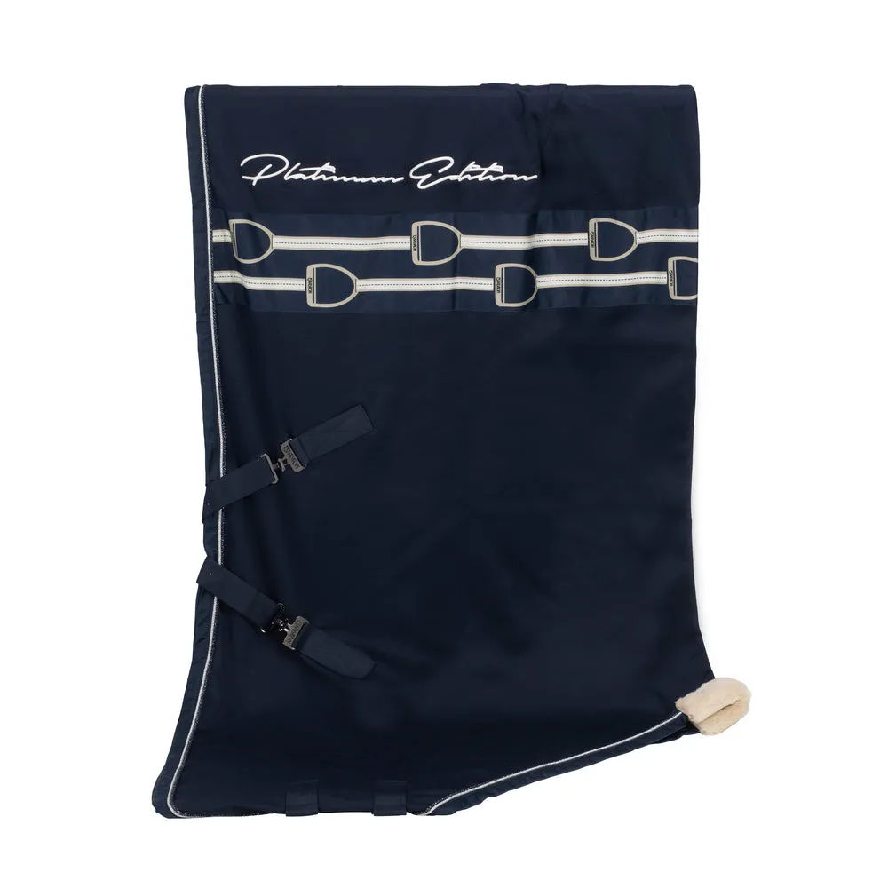 Eskadron Navy Platinum Jersey Stripe Rug