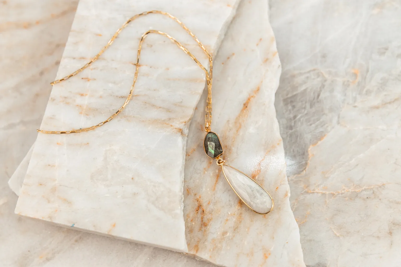 Gianna Gold Adjustable Necklace