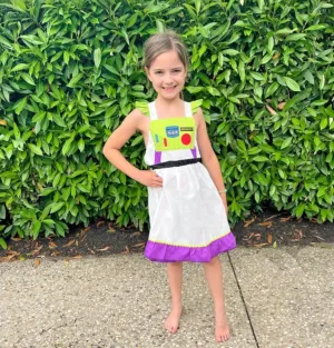 Girl - Lightyear! Smocked Girls Dress