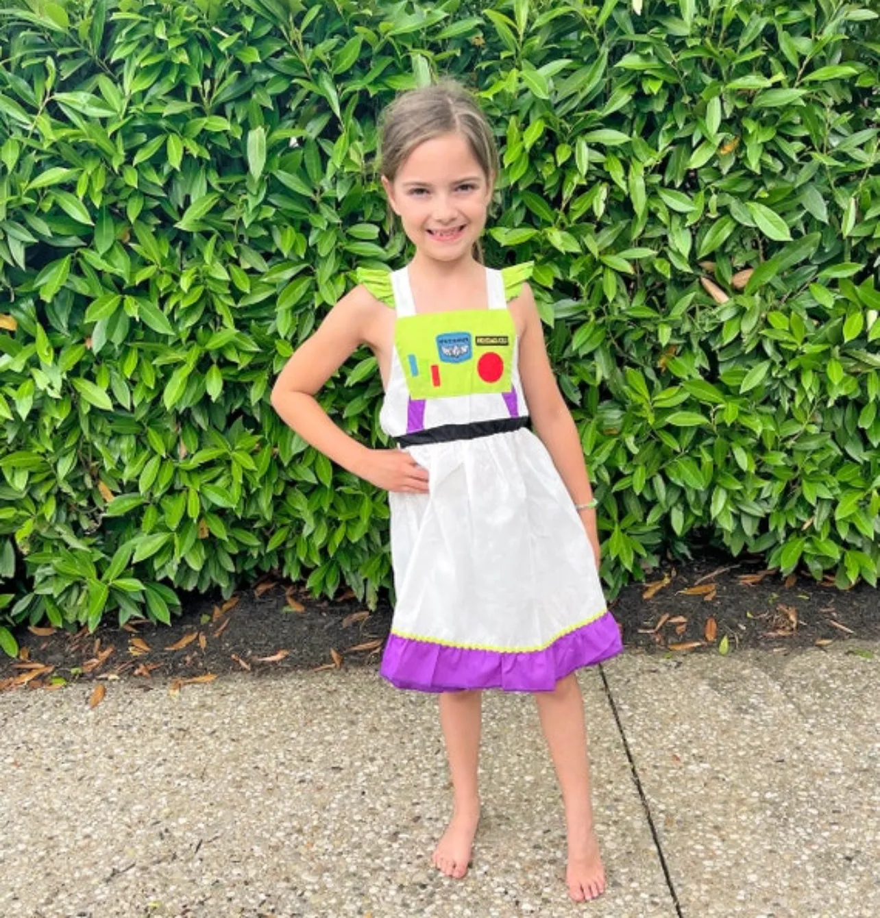 Girl - Lightyear! Smocked Girls Dress