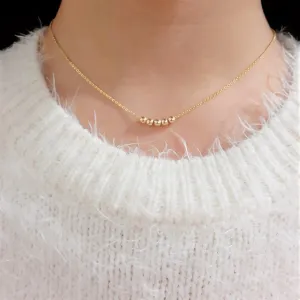 Gold Fidget Necklace