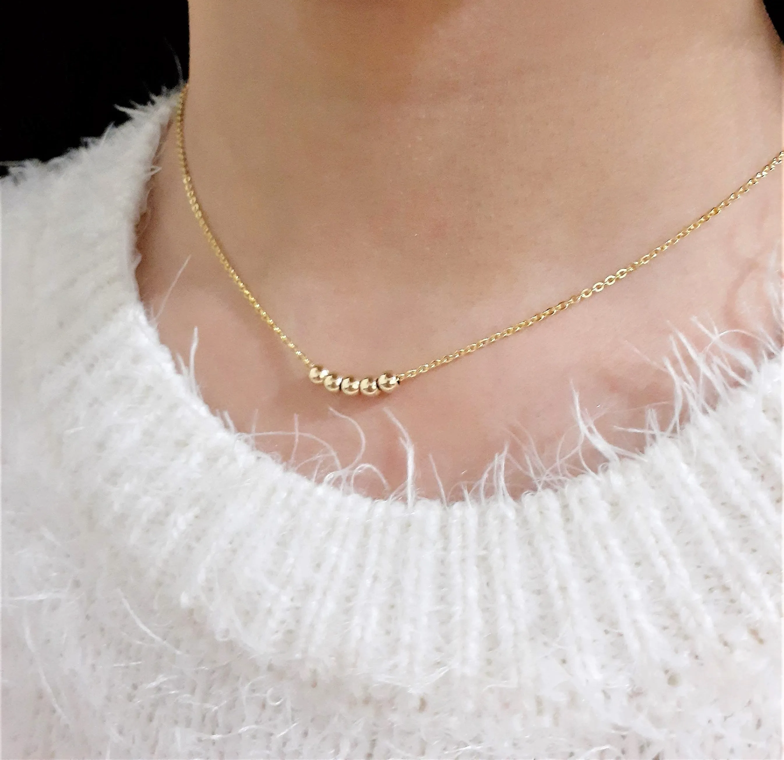 Gold Fidget Necklace