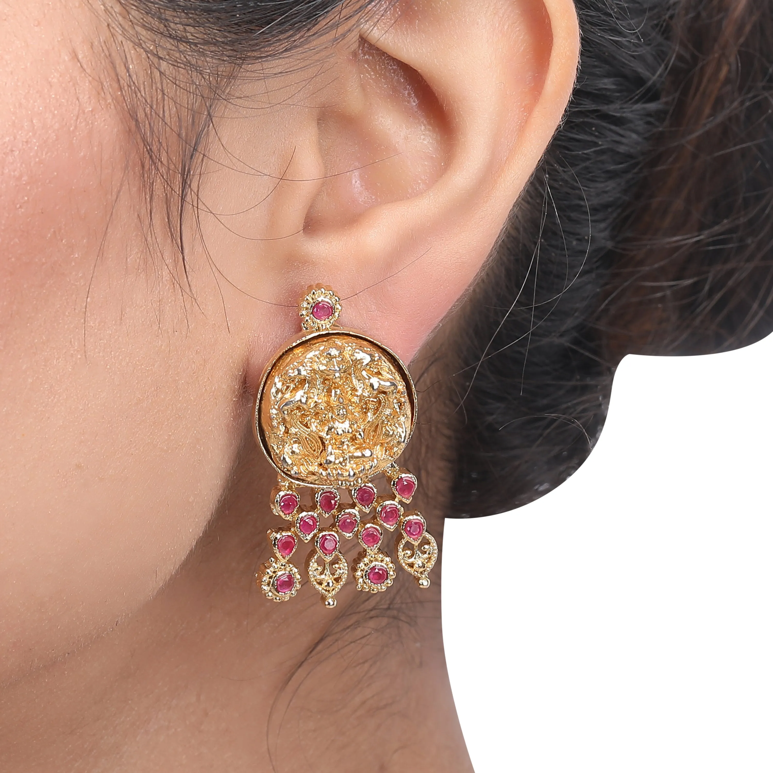 HARSHITA   gold plated necklace set