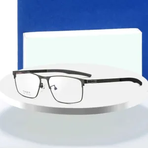 Hotochki 2022 New Men Pure Titanium Full Rim Optical Eyeglasses Frame Prescription Glasses with Recipe Spectacles Eyewear