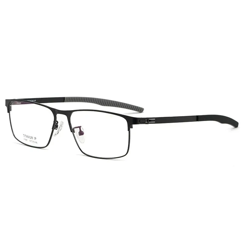 Hotochki 2022 New Men Pure Titanium Full Rim Optical Eyeglasses Frame Prescription Glasses with Recipe Spectacles Eyewear