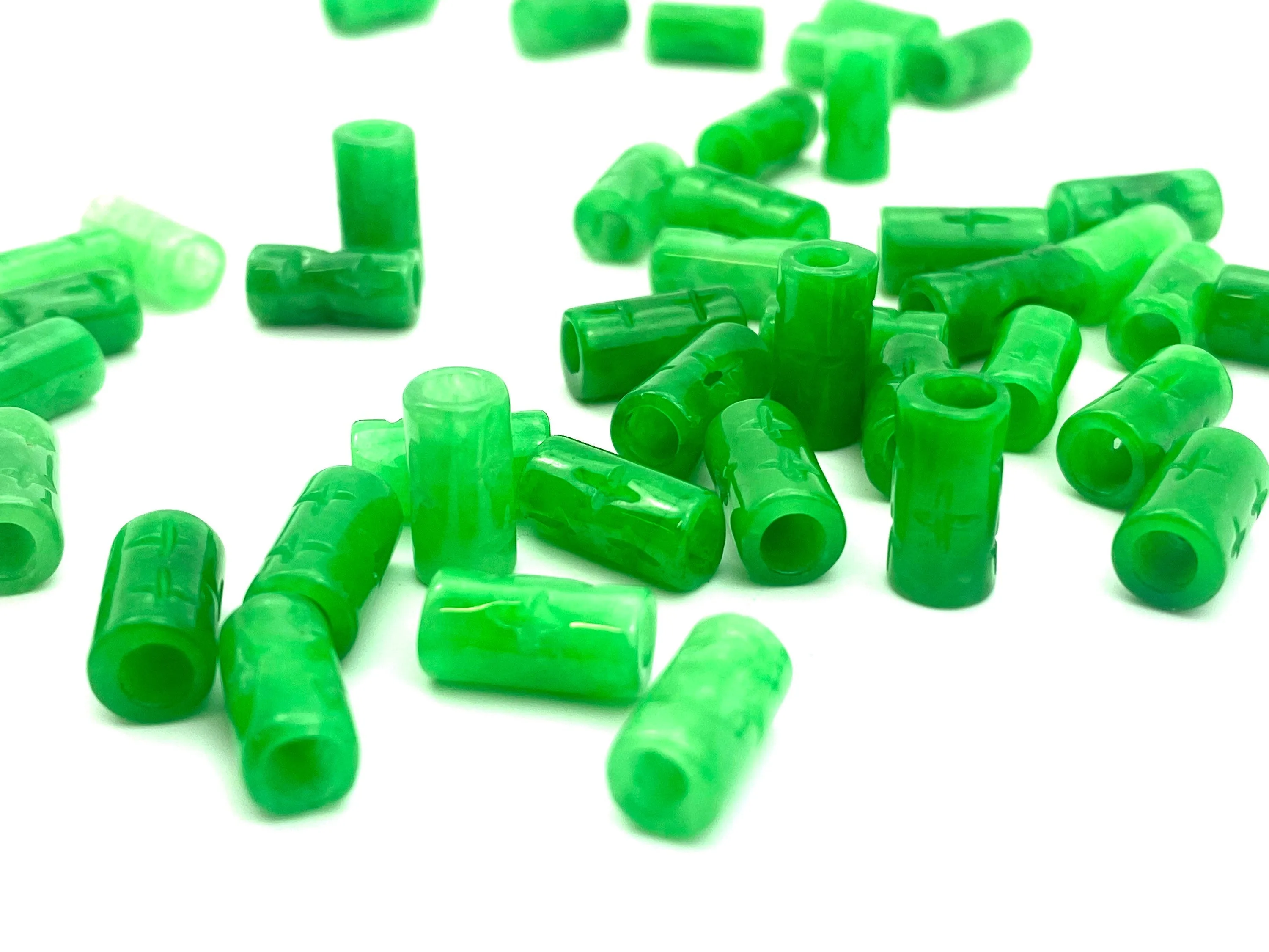 Icy Forest Jade Beads , Sku#JP52