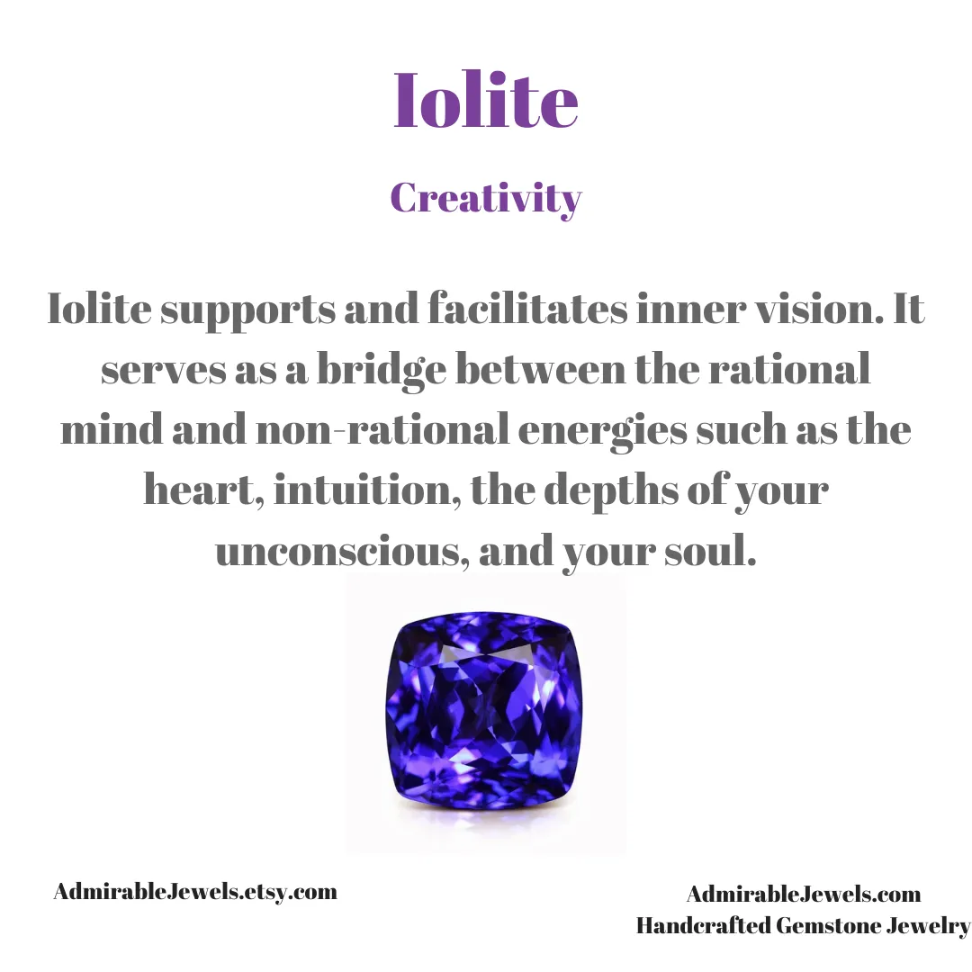 Iolite Briolette Necklace