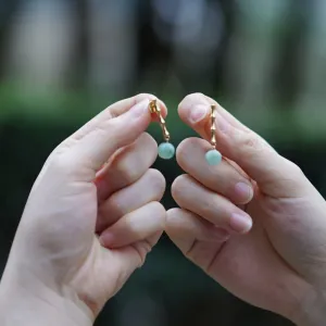 Jade Vine Jadeite Earrings