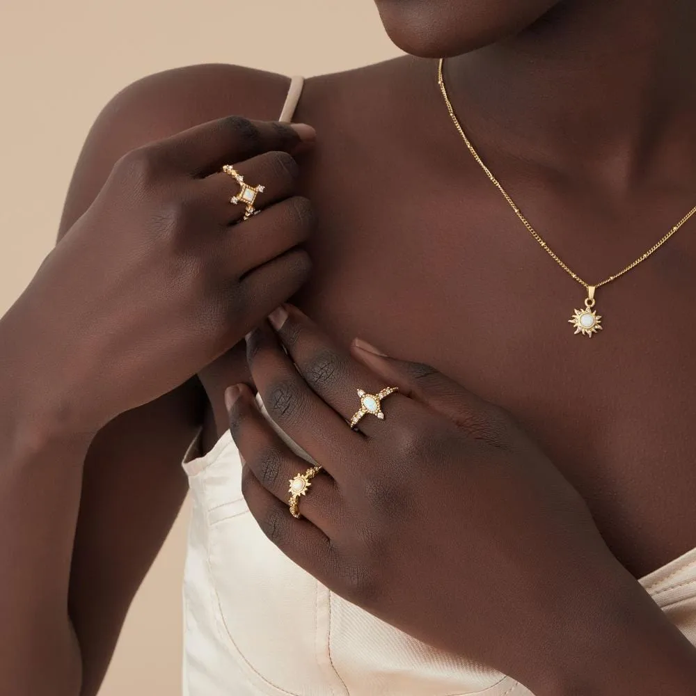 Joelle Opal Ring