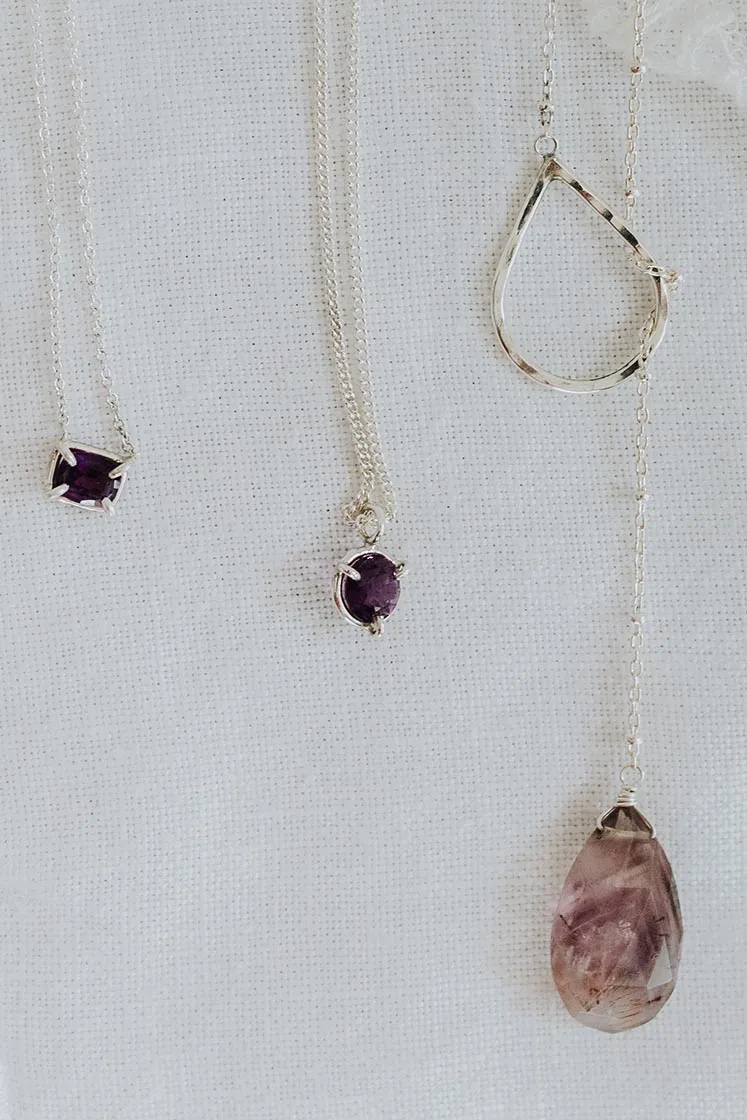 Lariat Necklace - Super Seven