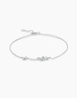 LVC Charmes Butterfly Diamond Bracelet