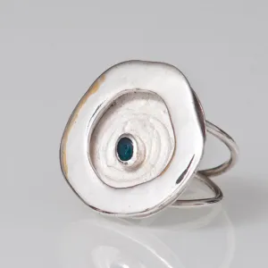 Magic Rockpool Opal Ring #5