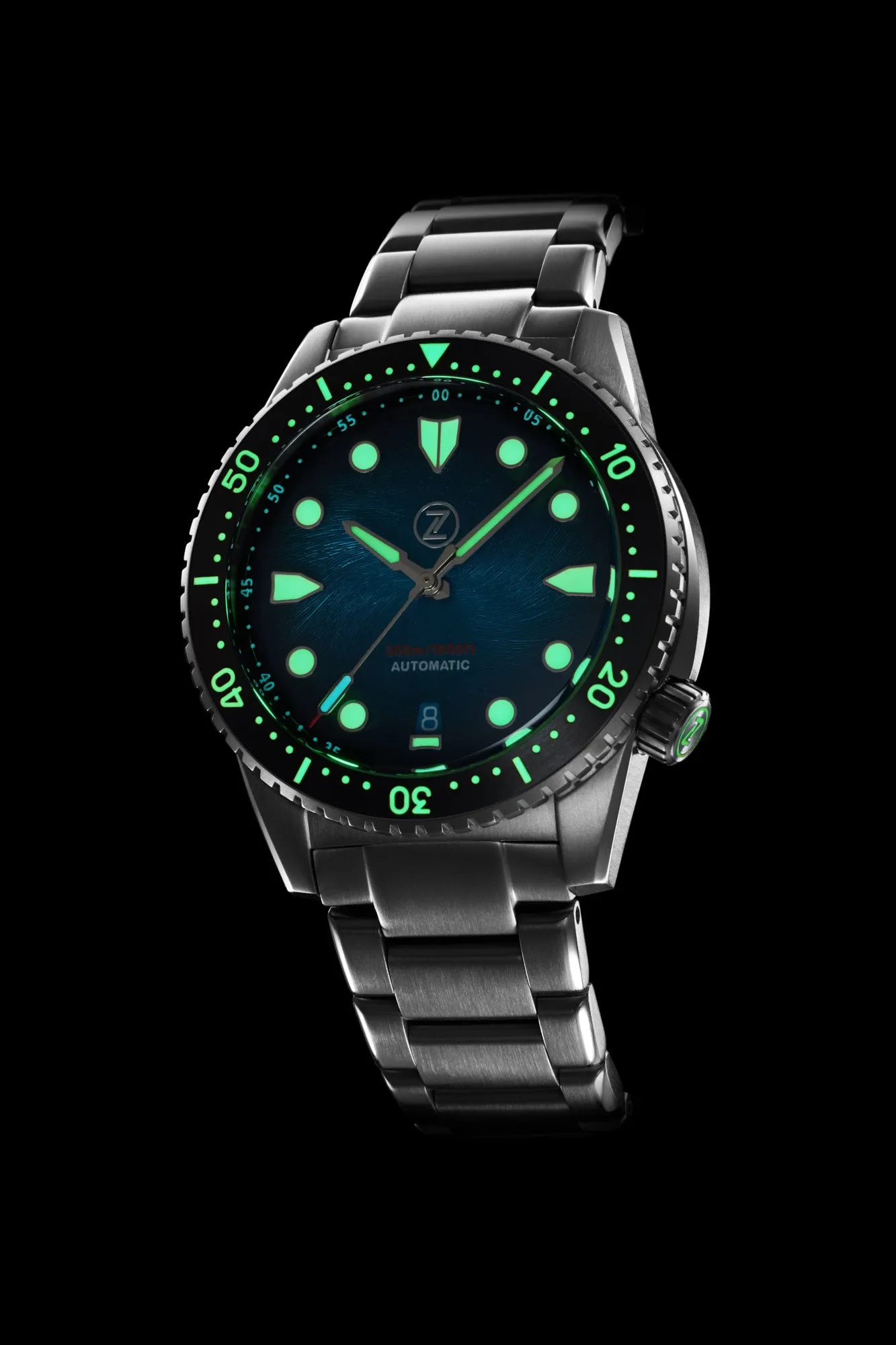 Mako V3 300m Ti 'Blue MOP'