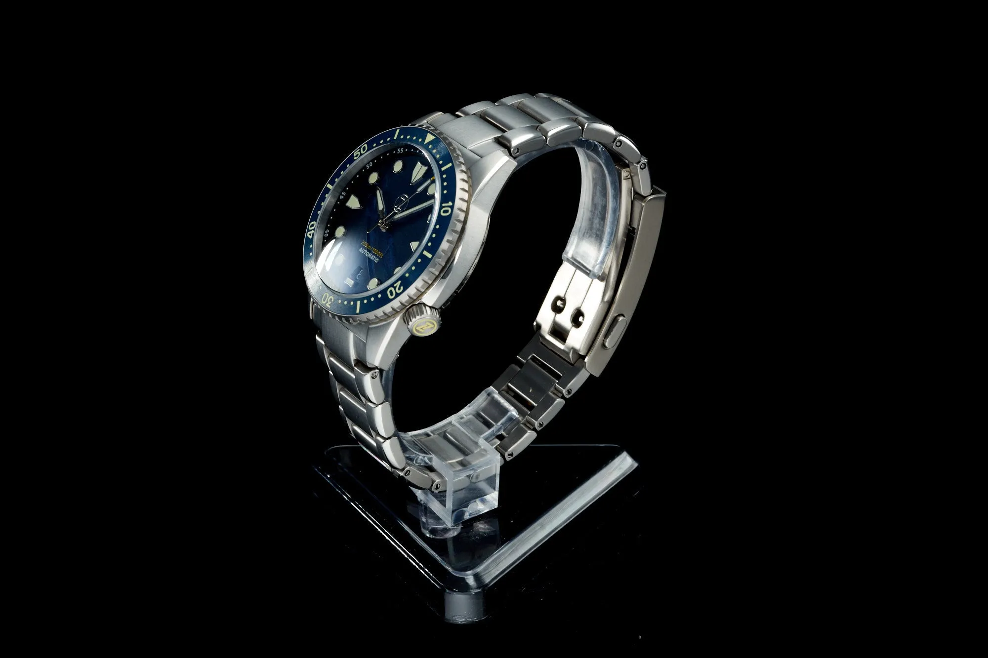 Mako V3 300m Ti 'Blue MOP'