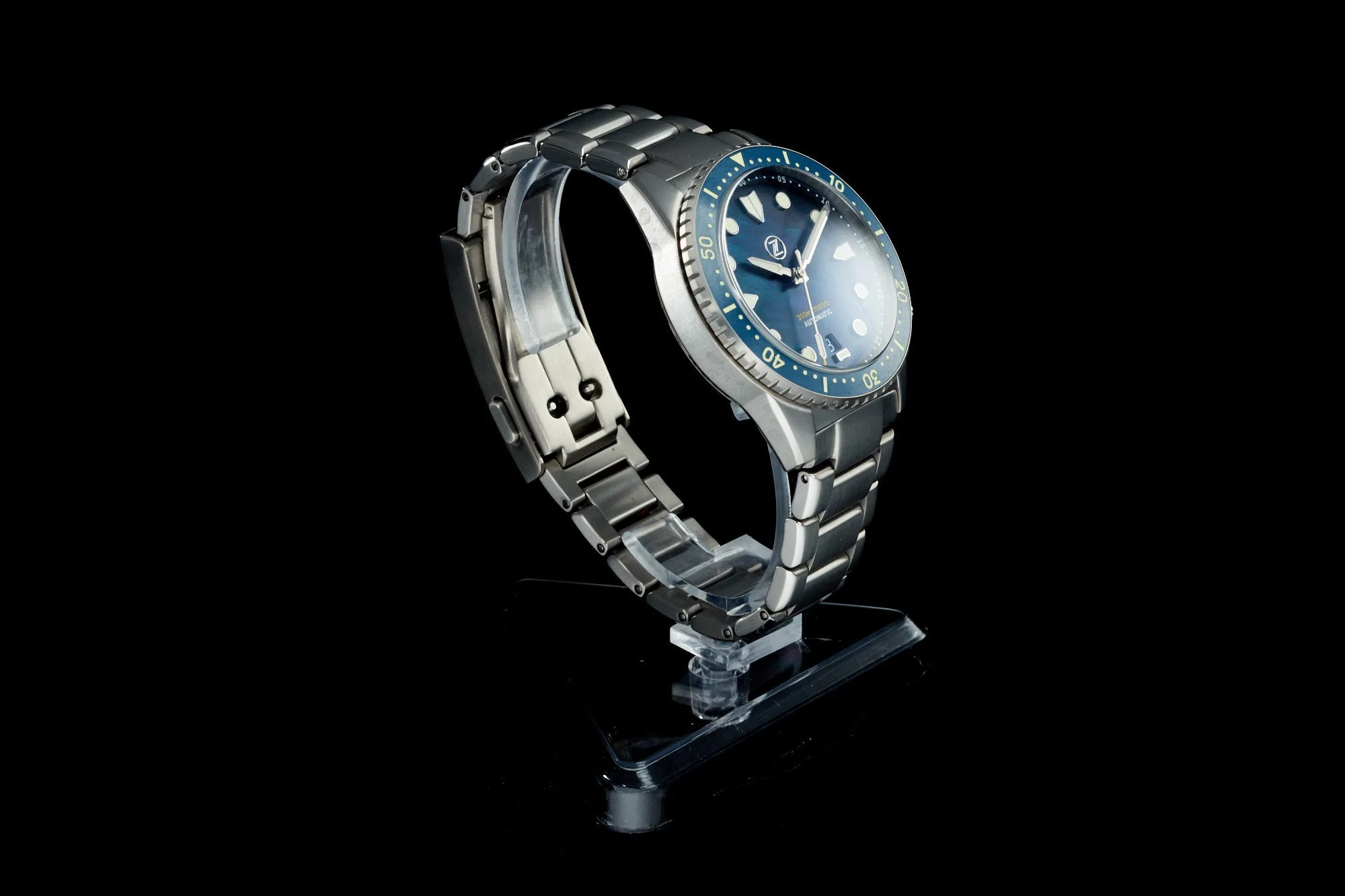 Mako V3 300m Ti 'Blue MOP'